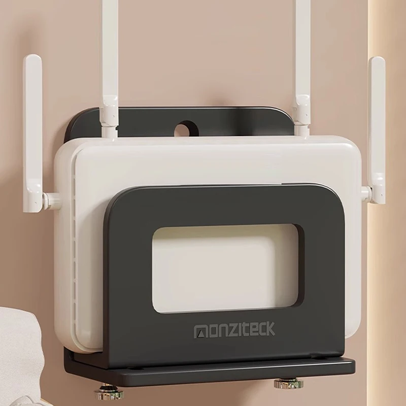 1 Pcs Adjustable Small Device Wall Mount Holder For Router,Modem,TV Box And Other Media Players