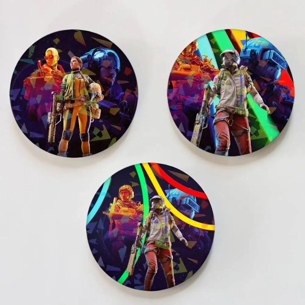 Game A-ARC Raiders Laser Button Pins Backpack Clothing Decor Brooch Fiction Badge Jewelry Gifts