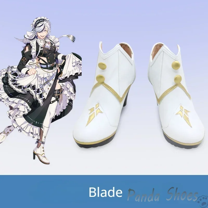Nu Carnival Blade-zapatos de Cosplay, juego de Anime, botas, Nu Carnival Blade, mucama, accesorio de vestuario, zapatos para fiesta de Halloween