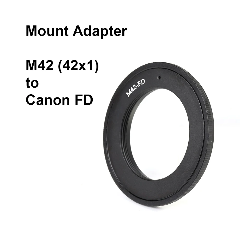 M42-FD For M42 (42x1) lens - Canon FD Mount Adapter Ring For Canon FD mount SLR camera