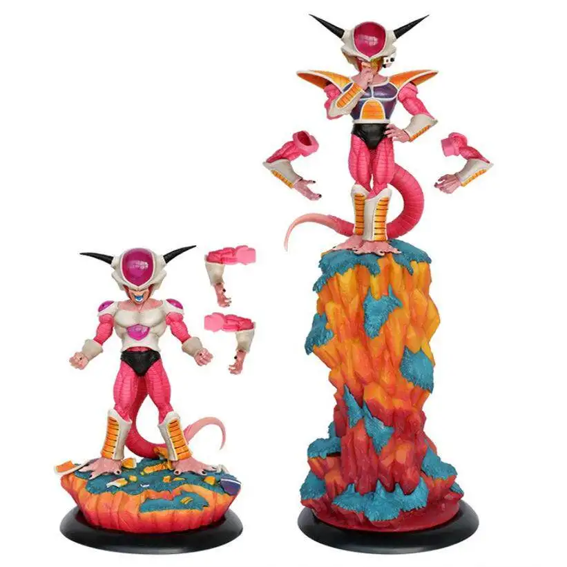 Figura de Fríza de Primera Forma del Agujero Blanco de la Serie Dragon Ball, Modelo de Adorno, Periférico de Anime, Figura Intercambiable de Fríza Rey