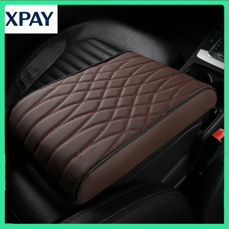 Nouveau Accessoires de voiture universel boîte d'accoudoir de voiture Booster coussin mousse à mémoire de forme augmenter la hauteur tapis d'accoudoir Central de voiture