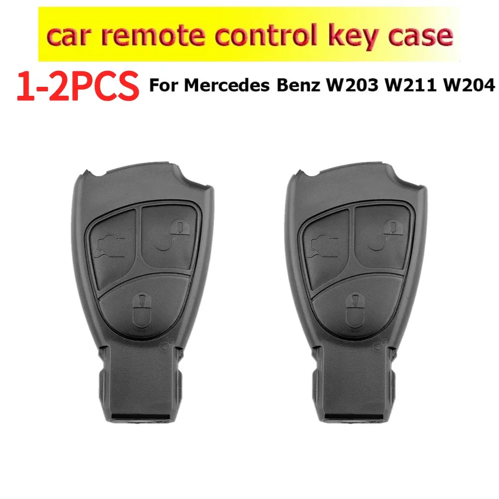 

Replacements Fob Remote Key Fob Case Cover For Mercedes Benz W203 W211 W204 Car Remote Key Shell 3 Buttons Key Case Cover