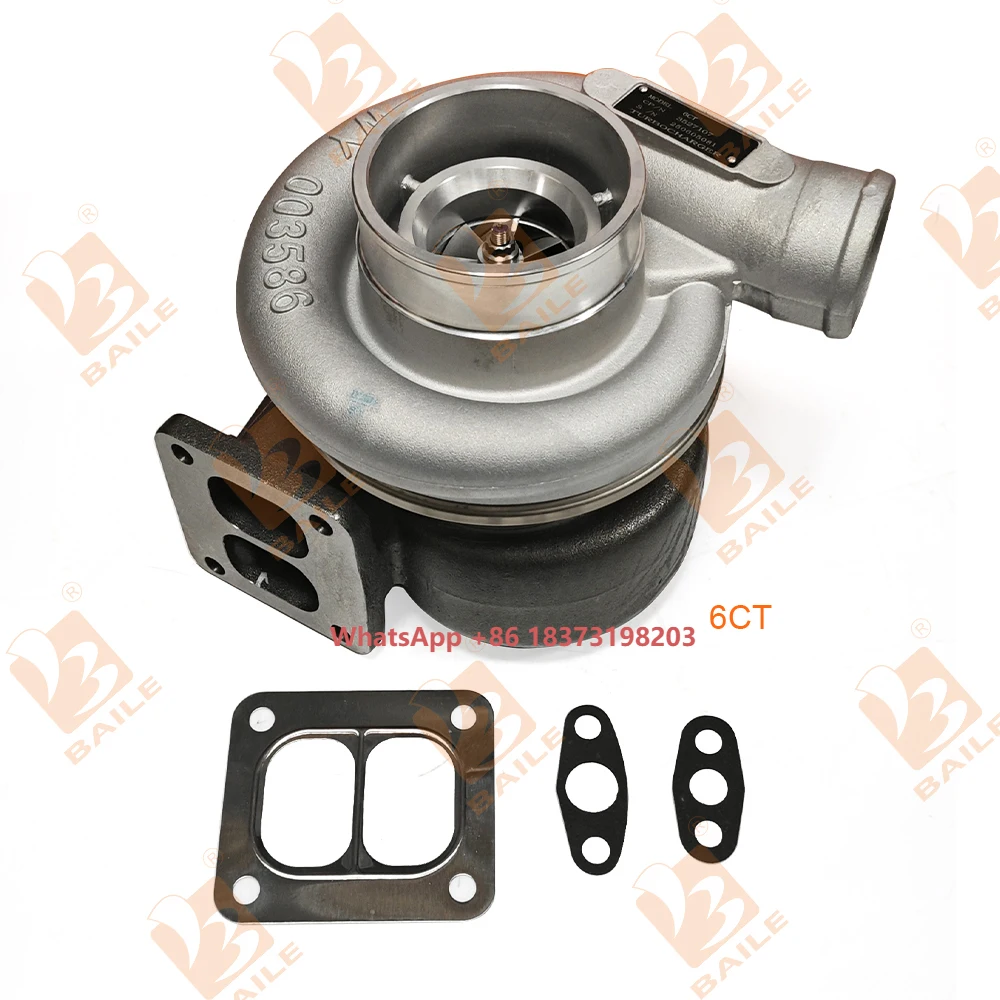 

6CT Turbocharger Kit for Cummins Engine Excavator Truck 6CT Turbo Spare Machinery Engine Parts Complete Turbocharger