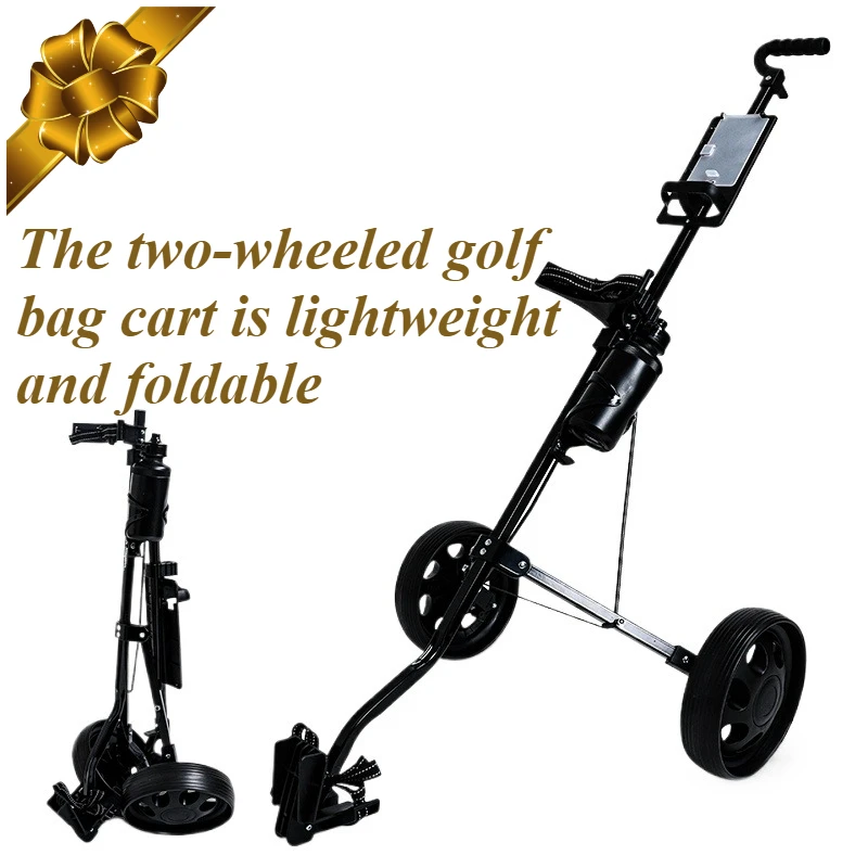 

Гольф-кара Простая тележка с двумя колесами Портативная складная тележка