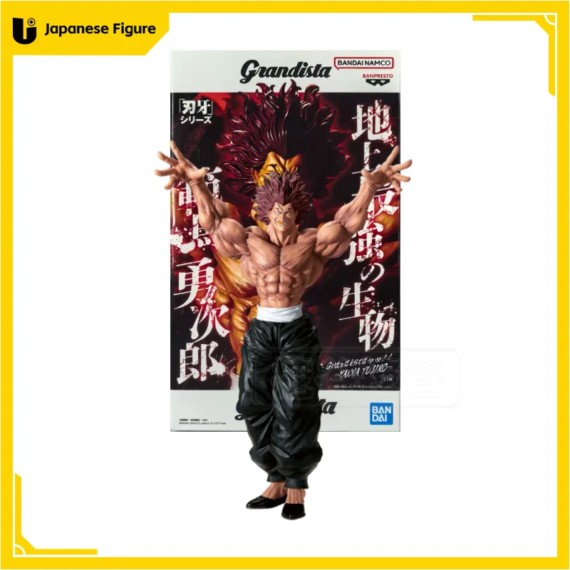 

Bandai Original Banpresto Anime Baki Grandista GROS Hanma Yujiro PVC Action Figure Collectible Model Toy Gifts JP FIGURE STORE