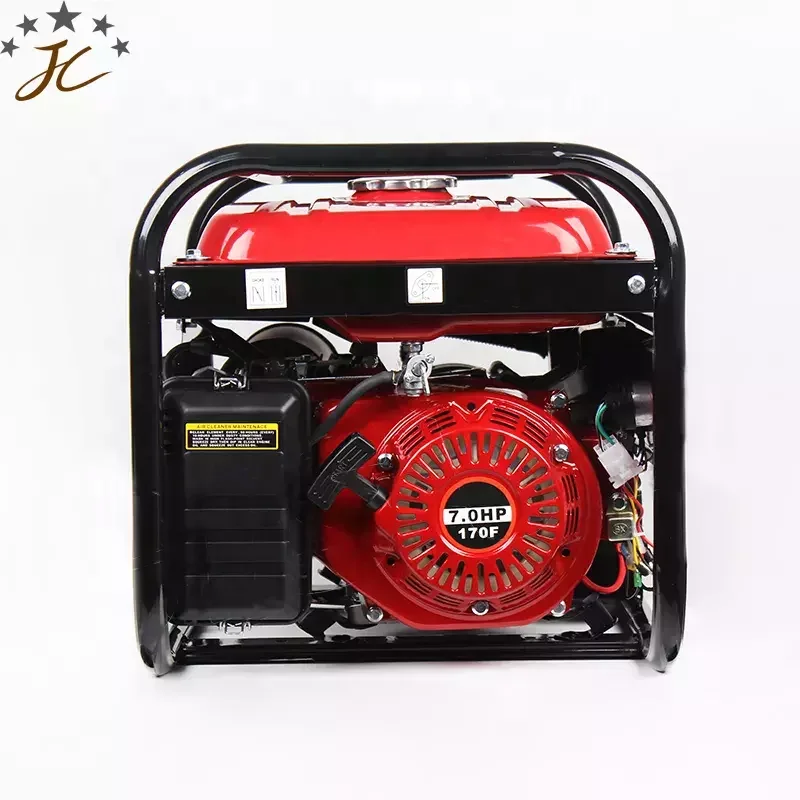 china JC-3000 factory petrol engine generator 3kw portable gasoline electric generator