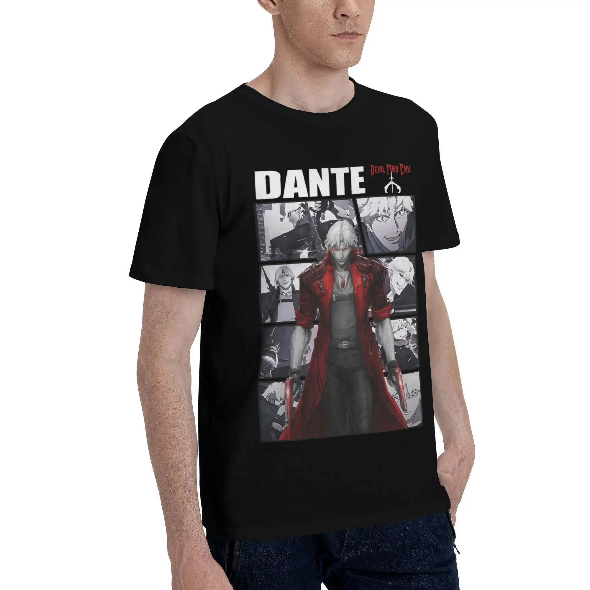 Devils May-Cry 3 Tee Shirt for Men Women Graphic T Shirts  Cotton Clothing