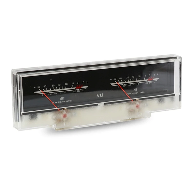 Imagem -04 - Duplo Pointer vu Medidor Stereo Audio Amplifier Board db Sound Level Indicator Backlight Ajustável Dropship