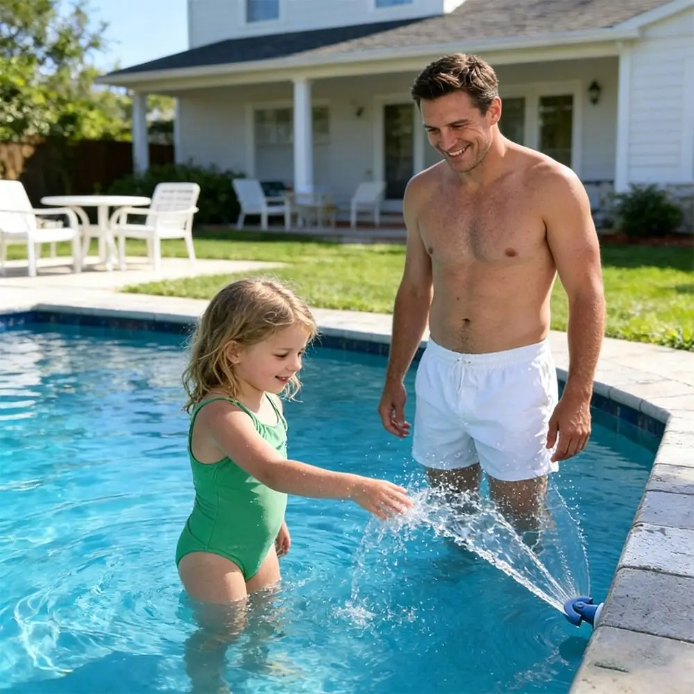 

Universal Pool Aerator Energy Saving Fountain Style Oxygenation Tool Durable Efficient Fountain Style Aerator