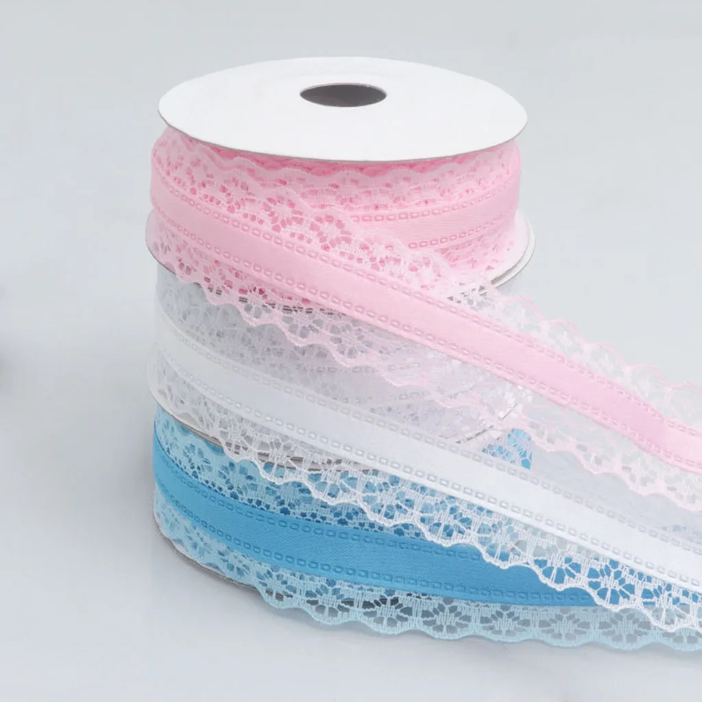Polyester Lace Trim Soft Scalloped Lace Edge 3cm Lace Ribbon Fresh Ribbon For Diy Crafts For Scene Decorations Diy Projects