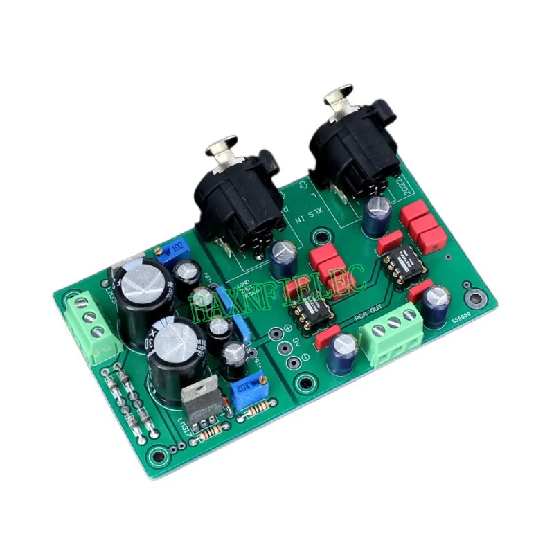 INA137PA Balanced To Single End Converter Board Dual Channel Stereo For HiFi Power Amplifier DAC With Regulated Power Supply