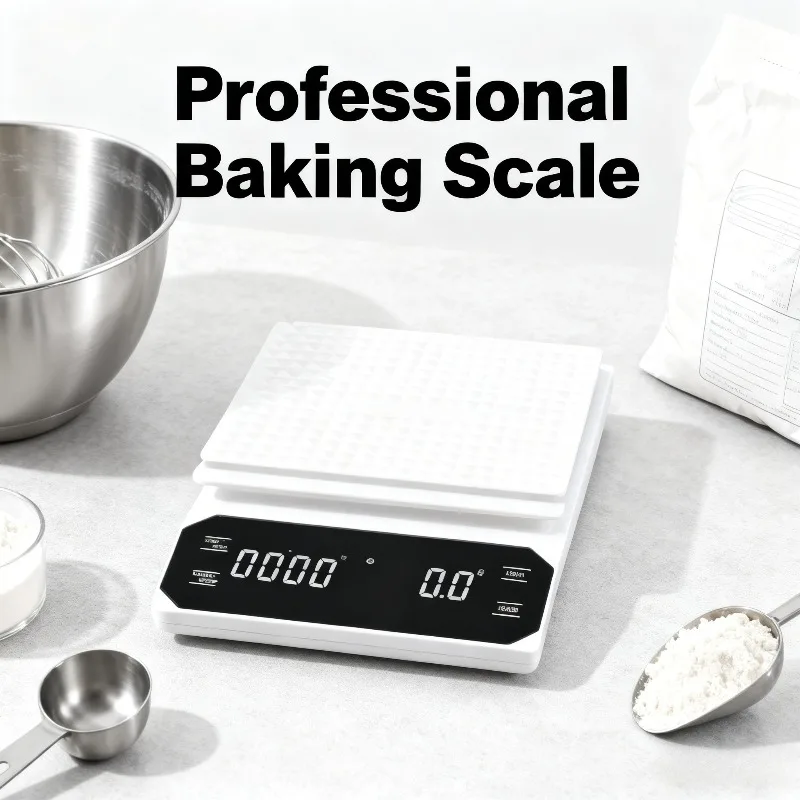 

Home Kitchen Electronic Scale Precision Coffee Weighing Scale High Accuracy Food Baking Digital Scale