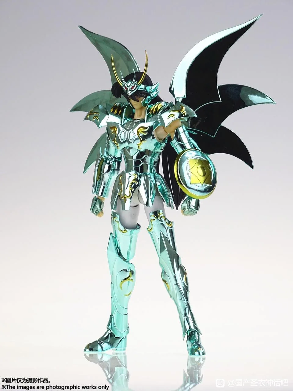 

Great Toys Saint Seiya Myth Cloth EX God Cloth Dragon Shiryu V4 Bronze Action Figure Knights of Zodiac Greattoys GT