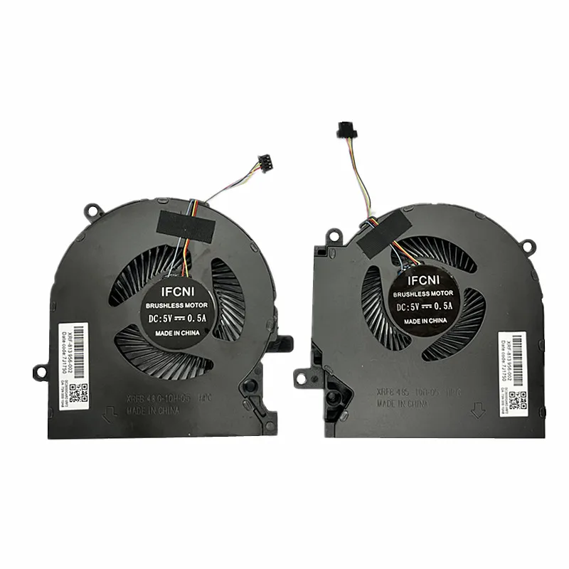 

5V CPU GPU Cooling Fan For HP OMEN 15-EK 15-en TPN-Q238 TPN-Q236 Cooler Radiator