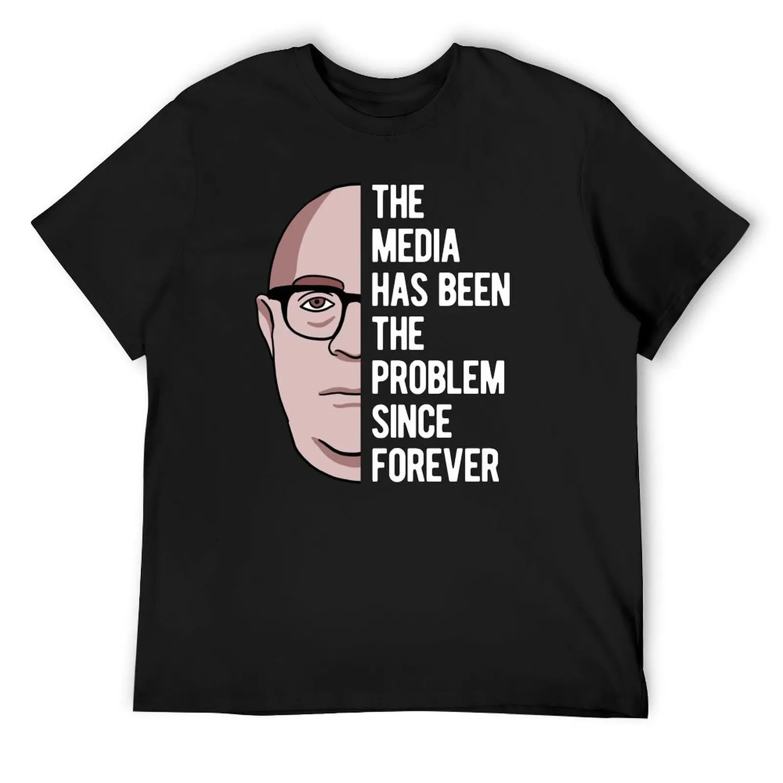 Theodor Adorno - Media Is The Problem - Philosophy T-Shirt hippie clothes for a boy t shirts for men graphic