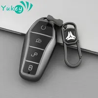 4 Buttons Soft TPU Remote Control Protect Cover For BYD Qin Plusdmi Atto 3 Han EV Dolphin New Car Key Case Durable Accessories