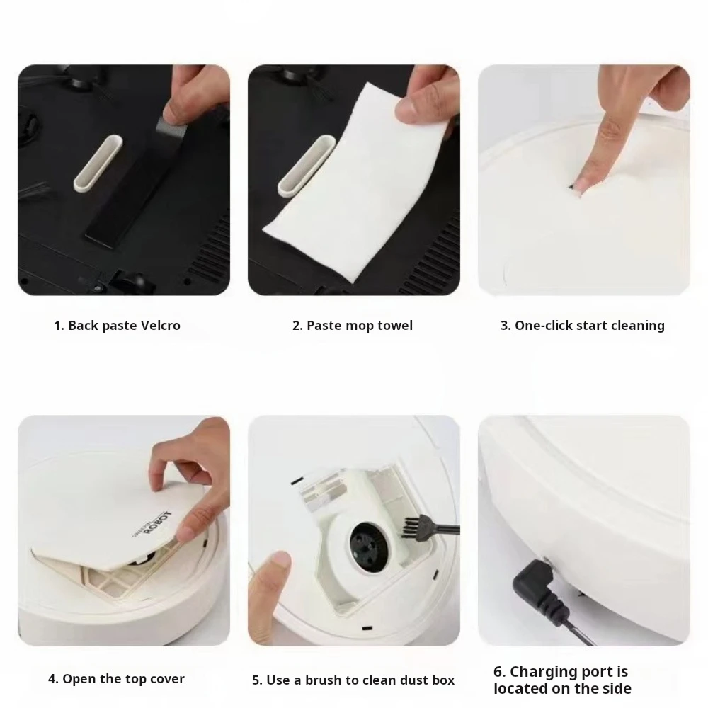 A new generation of intelligent sweeping robot household automatic cleaning machine charging vacuum cleaner floor washing machin