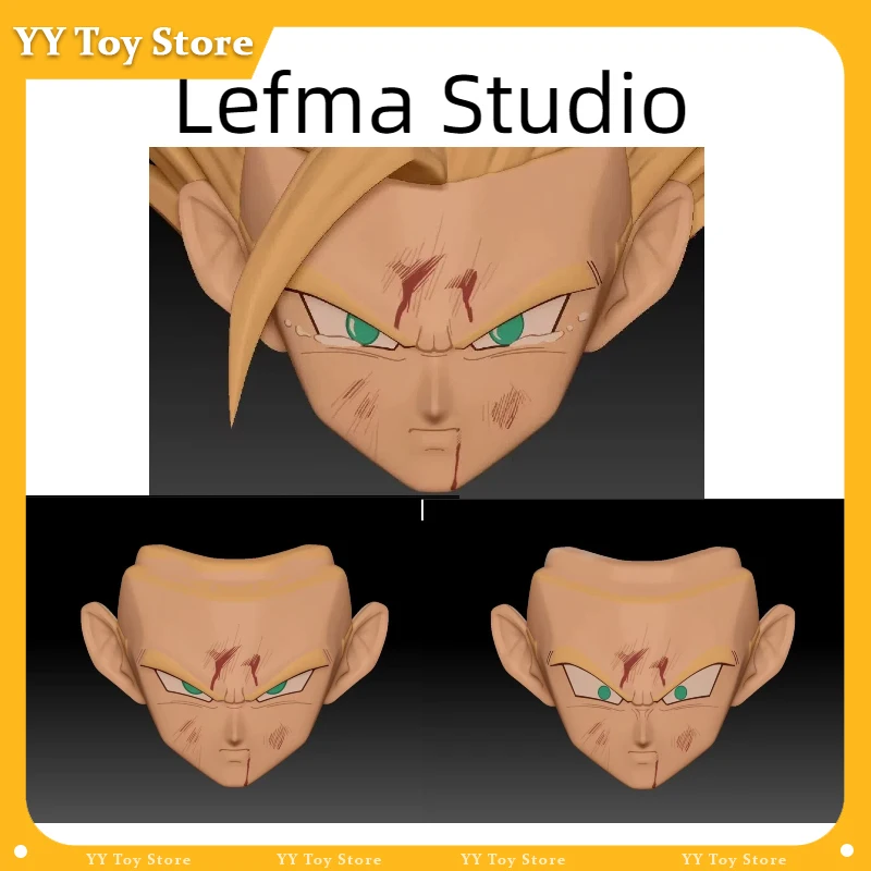 

lefma studio Dragon Ball Z SHF Super Saiyan Son Gohan Head Accessories Headsculpts Accessories Anime Action Figures Model Toys