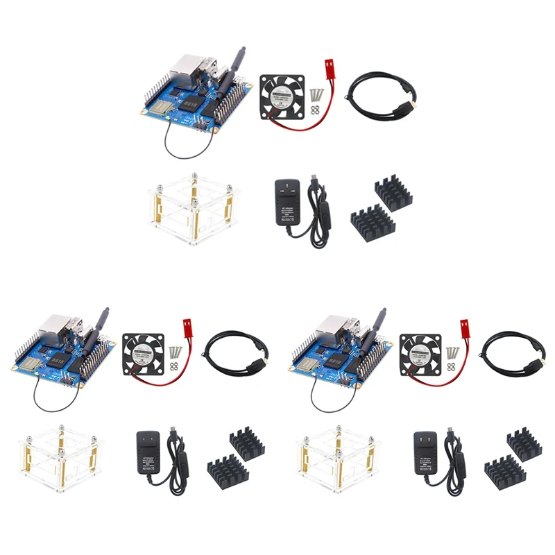 For Orange Pi Zero 3 Development Board 4GB RAM H618 Wifi5+BT 5.0 Gigabit LAN For Android 12 Debian12 Ubuntu22.04 Durable EU Plug