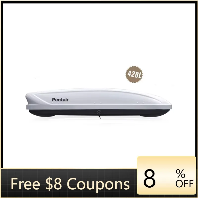

ZAIQU Hot Sale Car Roof Top Cargo Box White for HONDA CRV for BENZ GLC for X3