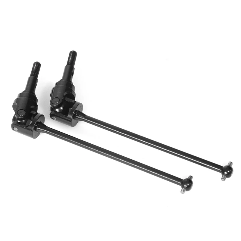 ข้อต่อเพลาเพลาขับรถโลหะ2ชิ้นเพลาขับ CVD 86มม. สำหรับรถแข่ง1/10 FS อะไหล่อัพเกรด mobil RC