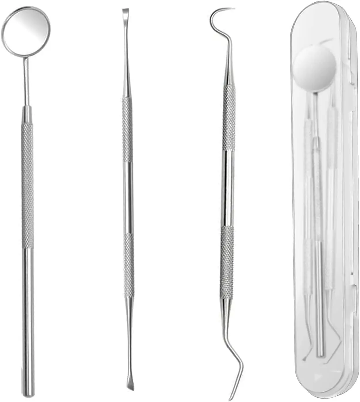 

3Pcs Dental Scaler Oral Care Tartar Removal Calculus Remover Tooth Stain Cleaner Tooth Whitening Tools Household Teeth Calculus