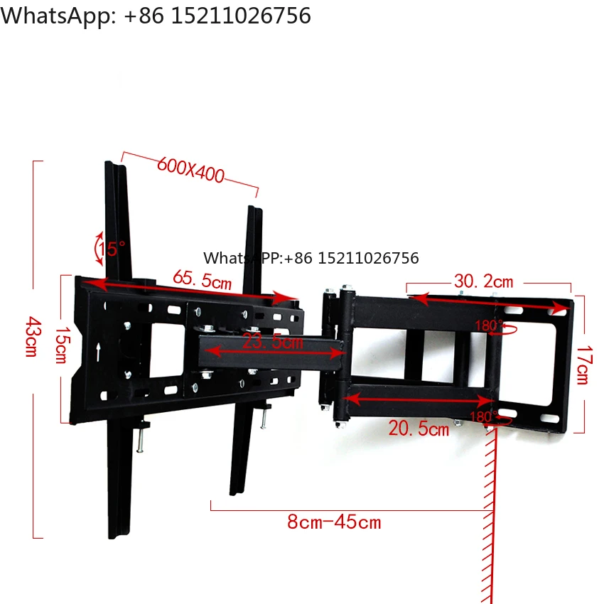 factory TV wall mount bracket 32-60 Inch Tv Television Bracket Tilting s mount