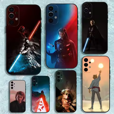 Cool A- Anakin S-Skywalker Phone Case For Samsung S25,S24,S21,S22,S23,S30,Ultra,S20,Plus,Fe,Lite,Note,10,9,5G Black Cover