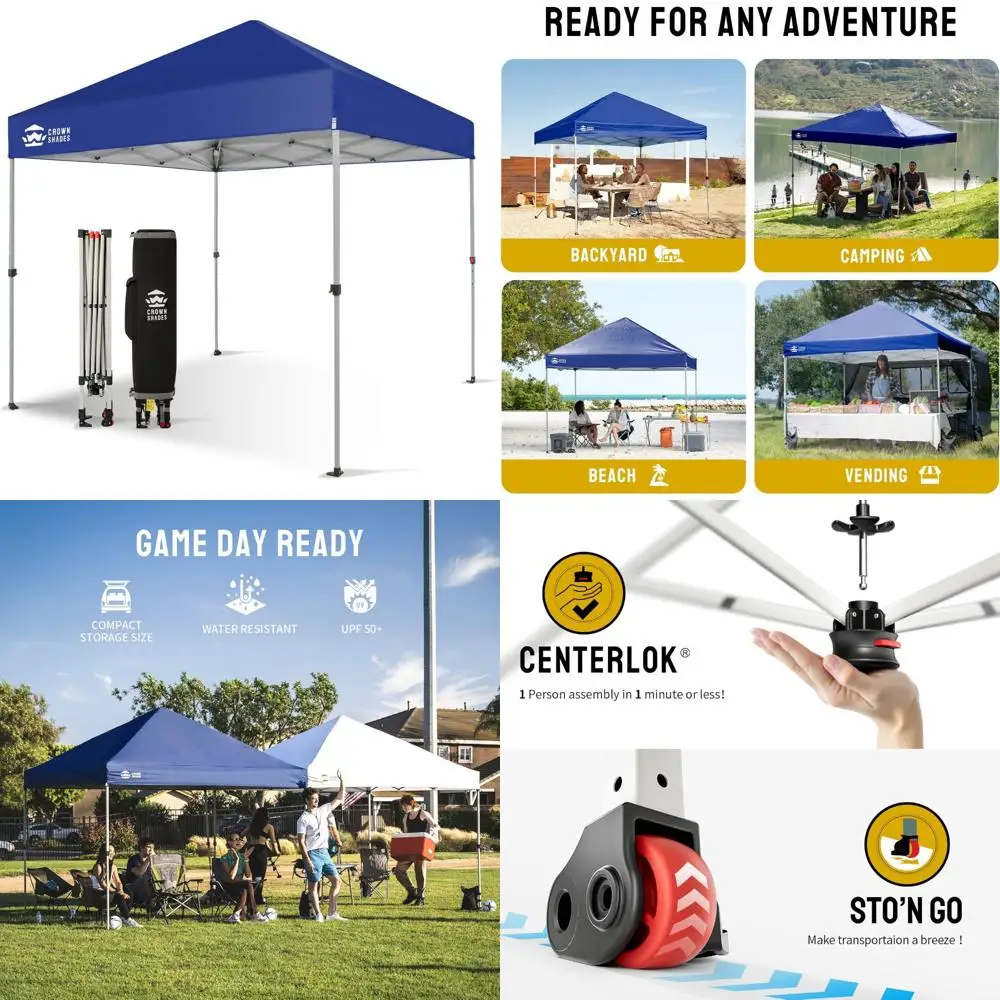 

Мгновенная всплывающая палатка с навесом, наружное укрытие 8x8 с запатентованным центральным замком, простая установка, новая сумка для хранения, 8-сторонняя, прочный абажур S