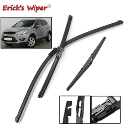 Erick's Wiper LHD Front & Rear Wiper Blades Set For Ford Kuga MK1 2008 - 2012 Windshield Windscreen Window Brushes 24