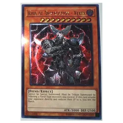 Yu gi oh König der Zerstörung-xexex 501000002 Englisch Spielzeug Hobbys Hobby Sammlerstücke Spiel Sammlung Anime-Karten