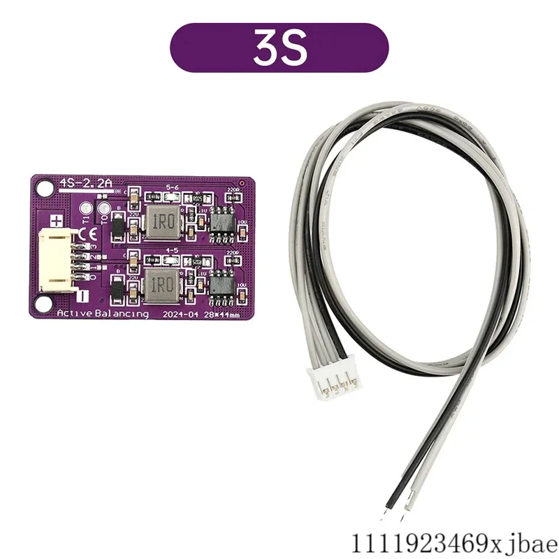

3/4/6S 2.2A Lithium Battery Management System Active Equalizer Module with Protection Reducible/Increased Number of Strings Used