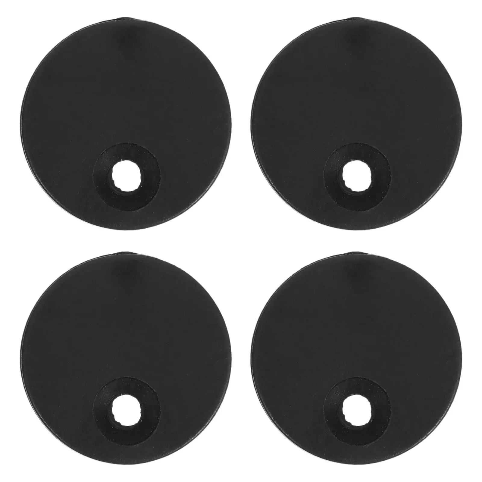 

4 Pcs Black Metal Barn Door Stopper Anti Tip Hardware Kit Accessories for Sliding Doors Track System Prevent Derailing Jumping