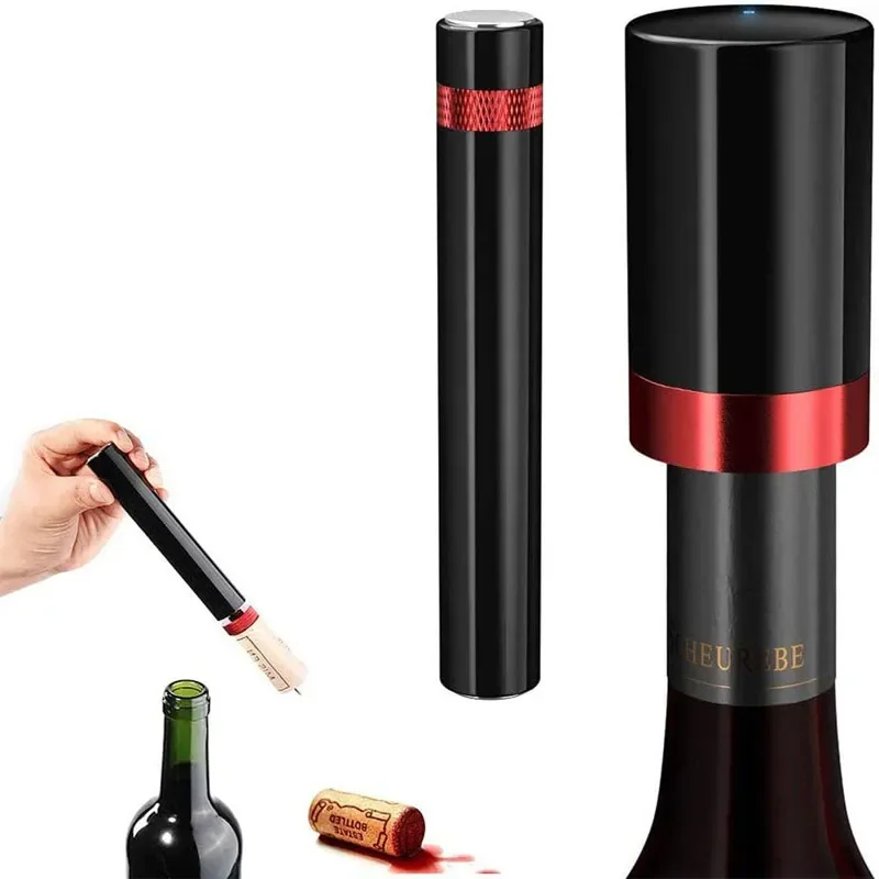 Creativity Air Pressure Pump Wine Bottle Opener Safety Pressure Stainless Steel Corkscrew for Home Party Professional Wine Lover