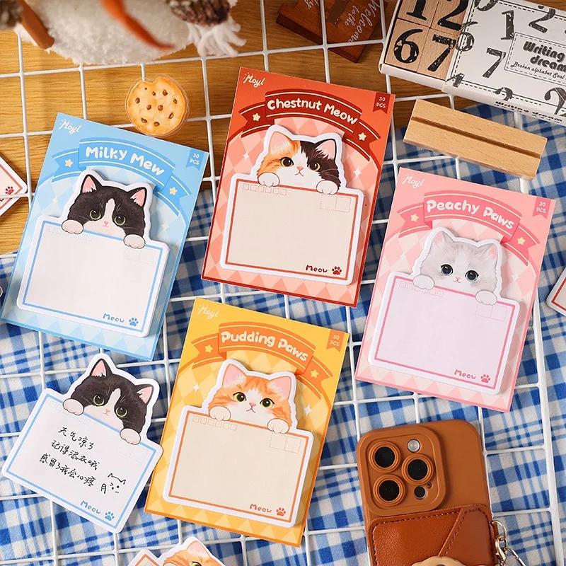 36 قطعة/الوحدة Kawaii القط مذكرة الوسادة الإبداعية N مرات القرطاسية التسمية المفكرة المرجعية آخر اللوازم المدرسية #3