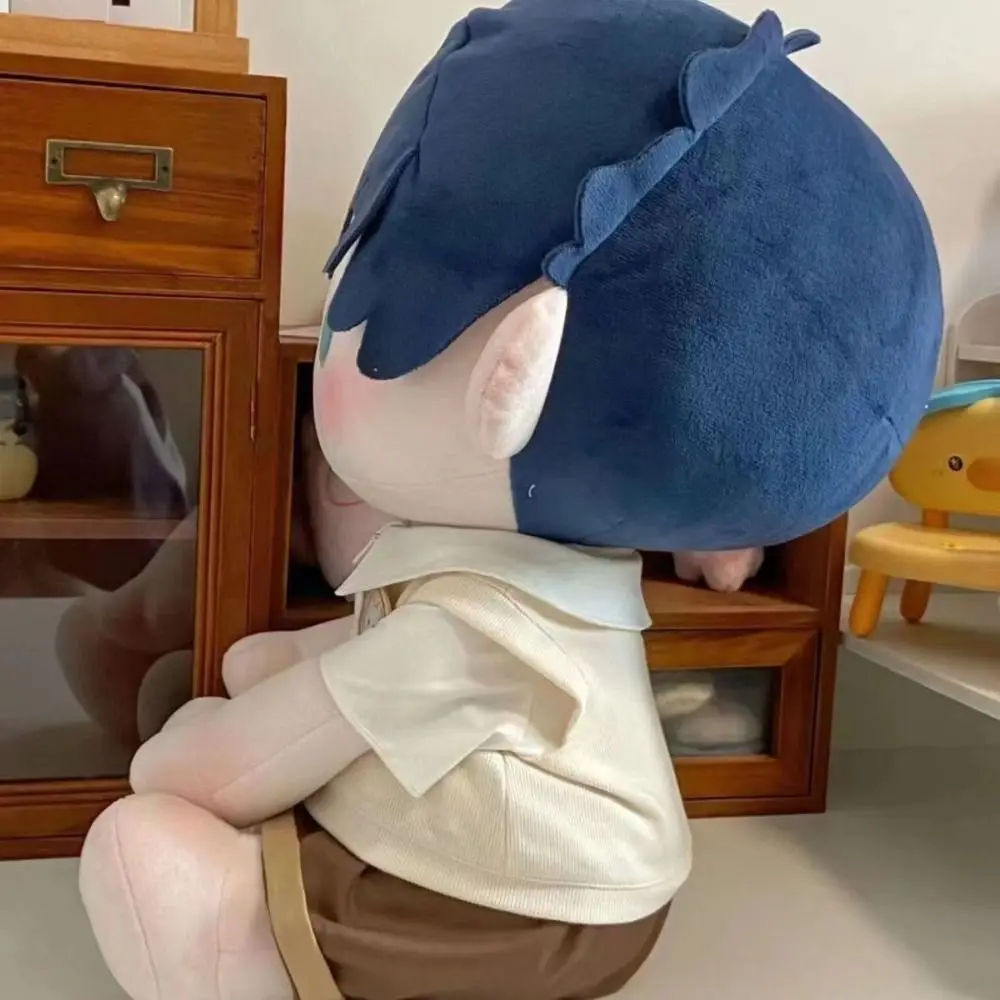 귀여운 JK 교복 프레피 스타일 면 인형 옷 셔츠 넥타이 아이돌 플러시 인형 옷 고양이 부드러운 면 인형 의상 놀이 집