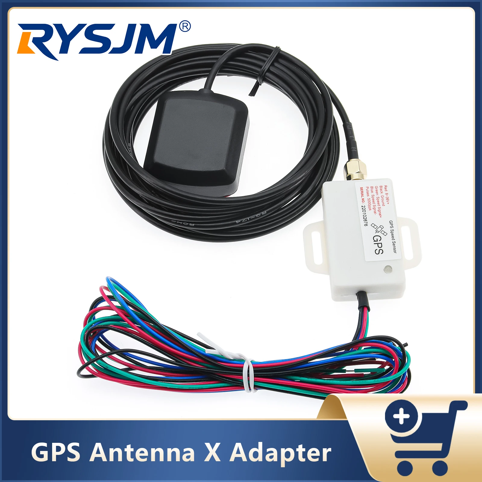 Universal GPS Speed Sensor Adapter Kit GPS Speedometer Sender For Speedometer Gauge Signal GPS Receiver Auto Accessories