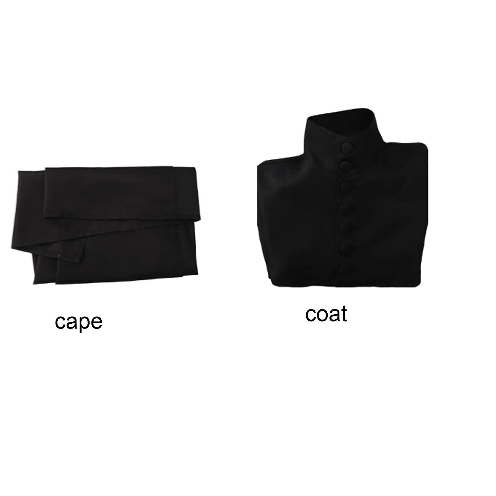 스네이프 교수 코스프레 의상 남자 자켓 코트 튜닉 가운 망토 케이프 할로윈 의상