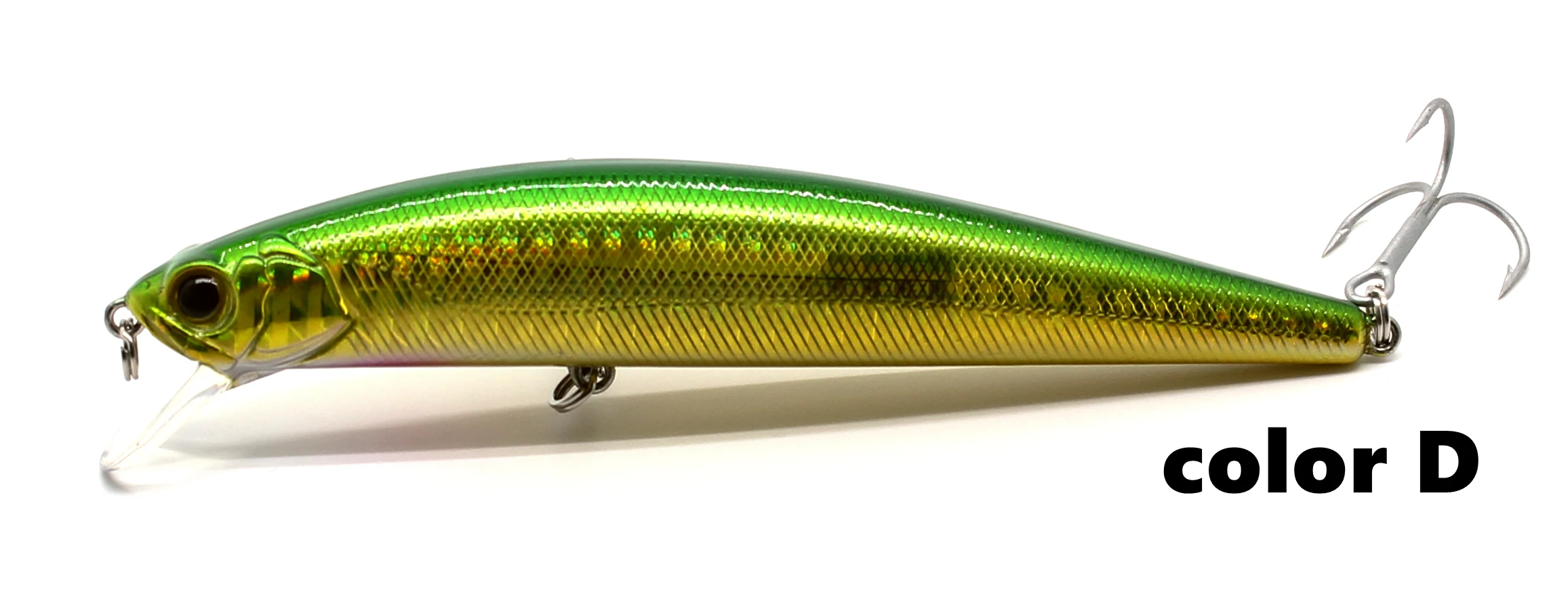 AOCLU-Harter Köder-Kurbel, sinkende Minnow, frisches Salzwasser, Inshore-Boot, konventionelles Strand fischen, 4 # VMC-Haken, 110mm, 23g – Detail 9