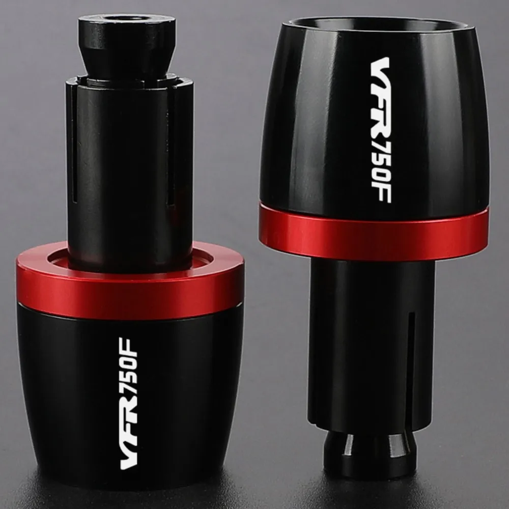 

VFR 750F VFR750 F 1995 1994 Morcycle Handle Bar Ends For HONDA VFR750F 1989-1998 1997 1996 Handlebar Grips Bar Ends Sliders CNC