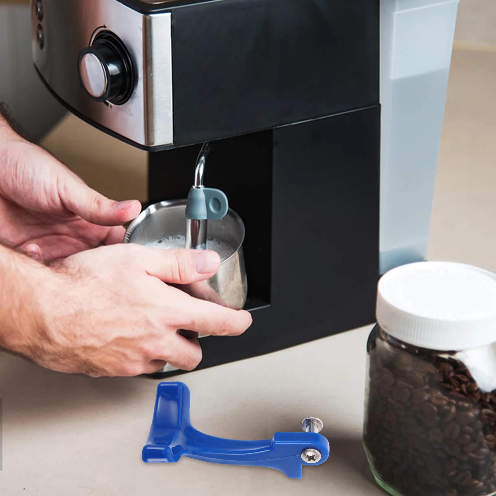 

Lever Arm Faucet Outlet Putter Rod Plastic Accessory for Hotel Restaurant Coffee Shop Water Station Glass Filler Replacement