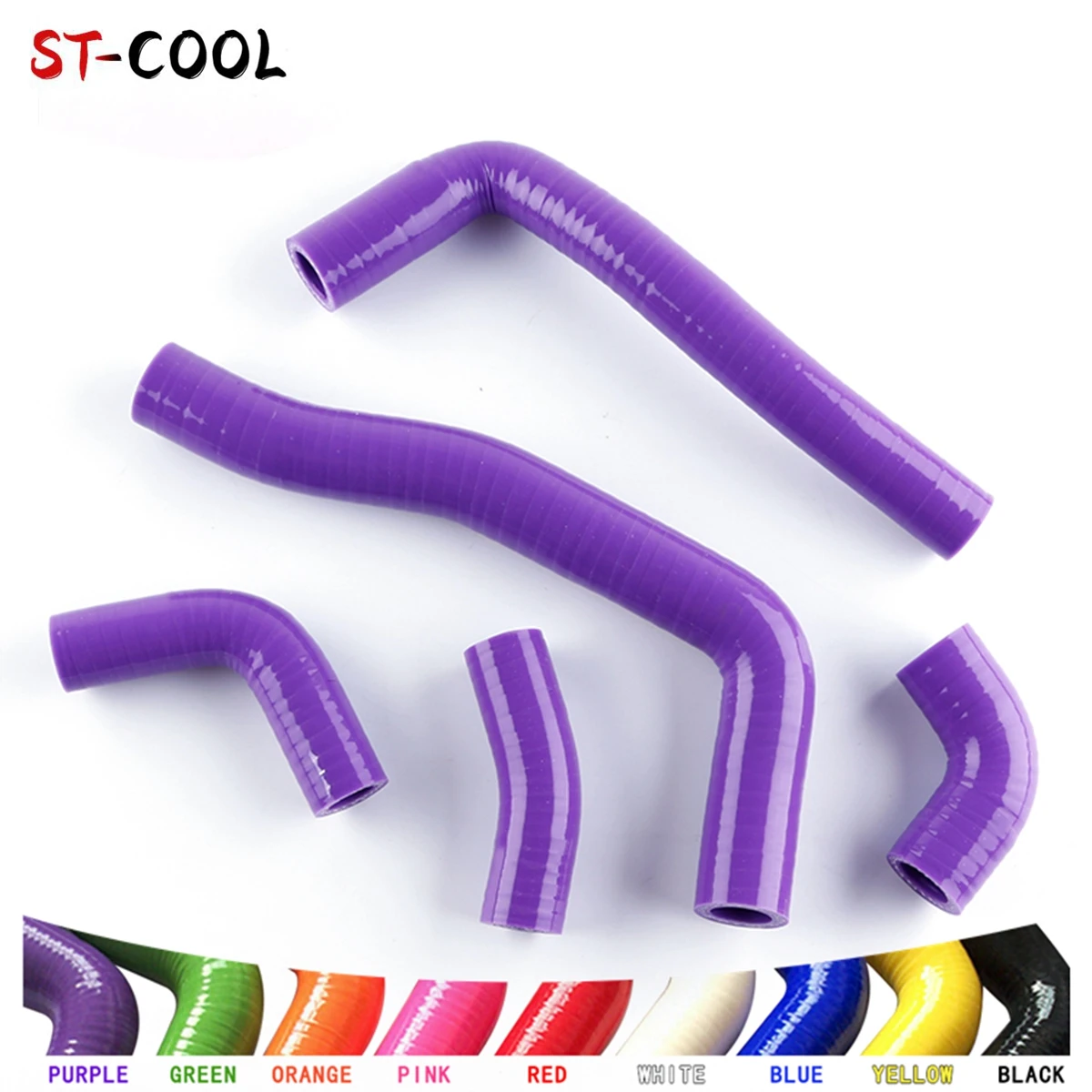 

For Honda CRF 450 CRF450R 450R 2005 2006 2007 2008 High Performance Motorcycle Silicone Radiator Hoses Tubes Kit Piping 5Pcs