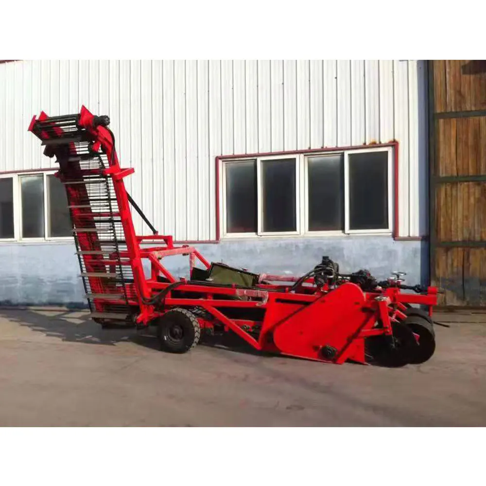Vegetable Combine Harvester Potato Combine Harvester Potato Harvesting Loading Integrated Machine