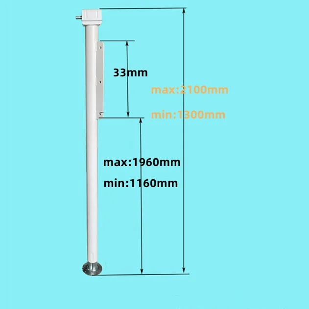 2T Electric manual Automatic Stabilizer Lifting Car Jack For RV Caravan Camper Truck Trailer With Controller Remote