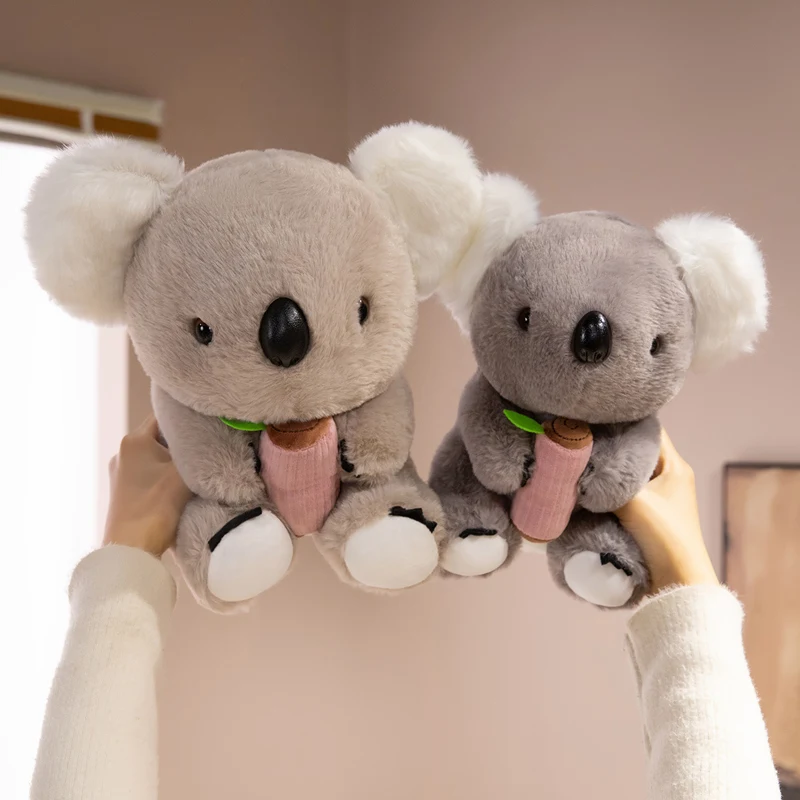 새로운 20cm 큐어 코알라 봉제 인형 부드러운 동물 홈 장식 크리스마스 선물 어린이 생일 선물 동반자 선물