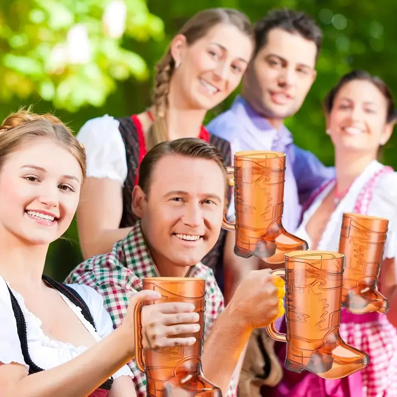 Taza de cerveza de bota de vaquero, taza de café, zapatos de cristal, taza de bebida fría, vasos de plástico, Copas de cóctel de champán