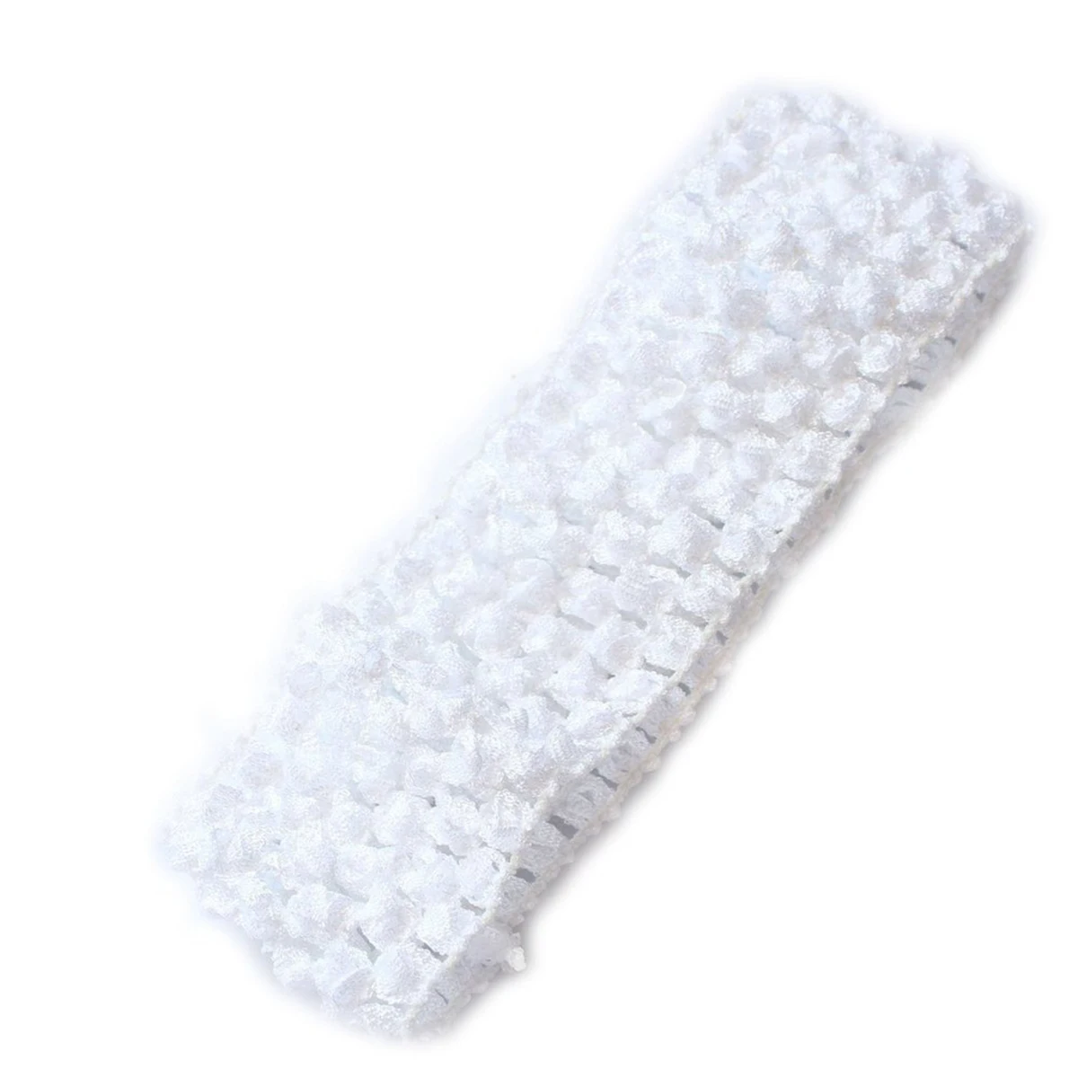 

24pcs Baby Hairbands Crochet Elastic Headbands for Girls Soft Polyester Infant Toddler Comfortable Wide Stretchy