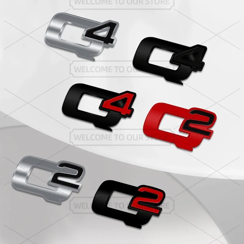 

Car Sticker For Alfa Romeo 159 147 Car 3D Metal Q2 Q4 TI Body Emblem Badge Decals Auto Tail Sticker For Alfa Romeo Stelvio Giuli
