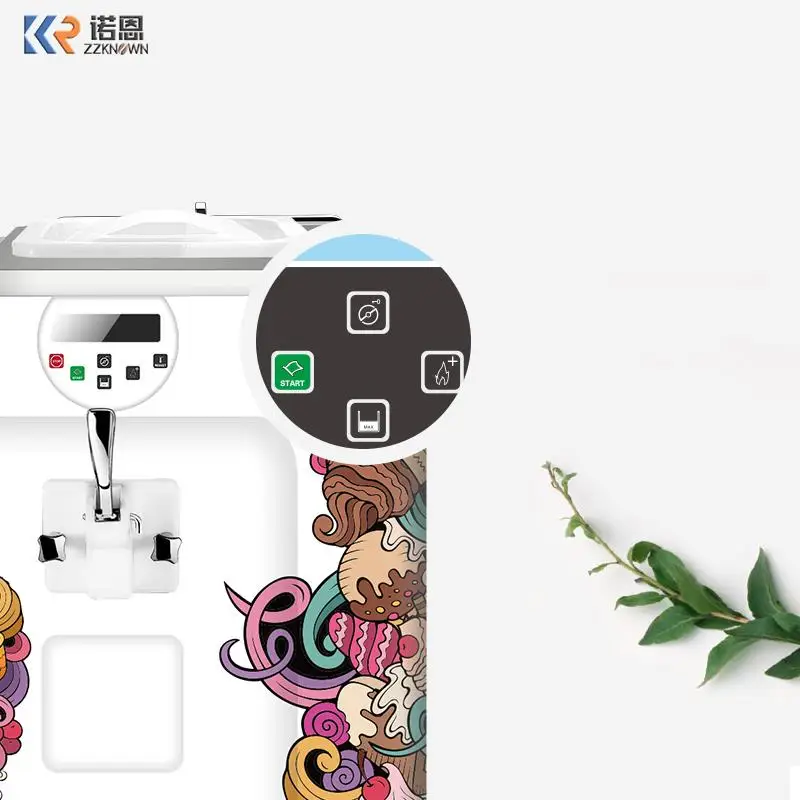 Italian Soft Serve Commercial Ice Cream Making Machine